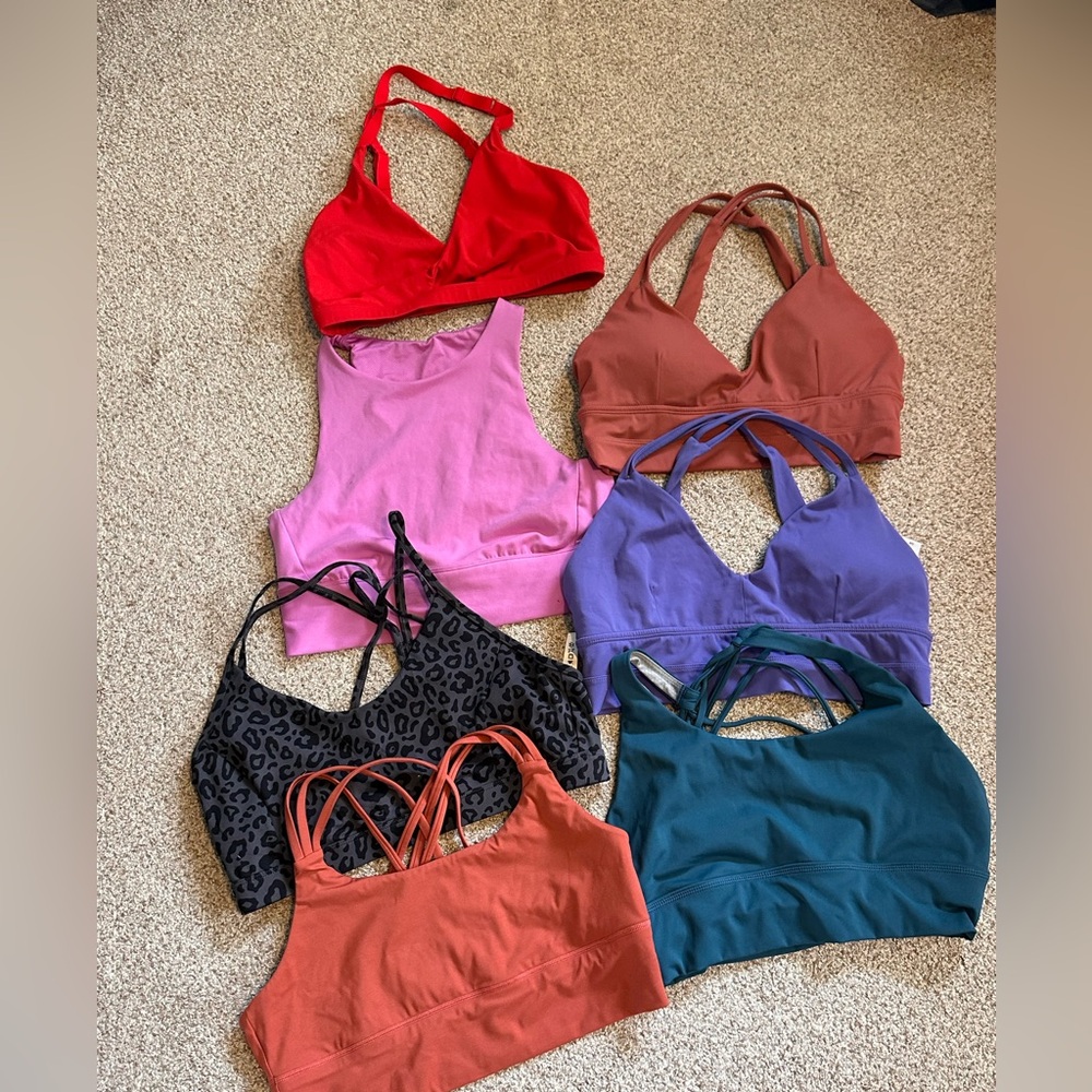 Colorful Sports Bra Collection